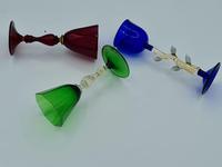 Salviati Glasses Set if 3 Different Liqueur Glass with Unusual Beautiful Feet (3 of 7) Salviati Glasses Set if 3 Different Liqueur Glass with Unusual Beautiful Feet (3 of 7)