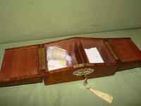 Solid Figured Oak Games Box + Accessories c.1890 (3 of 18) Solid Figured Oak Games Box + Accessories c.1890 (3 of 18)