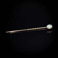 Boxed Antique Natural Opal 9ct 9K Yellow Gold Stick Pin Brooch (3 of 9) Boxed Antique Natural Opal 9ct 9K Yellow Gold Stick Pin Brooch (3 of 9)
