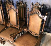 Quality Set of Eight Carolean Style Oak Dining Chairs (5 of 22) Quality Set of Eight Carolean Style Oak Dining Chairs (5 of 22)