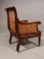 Very Fine Set of 4 Regency Period Mahogany Bergère Chairs (2 of 6) Very Fine Set of 4 Regency Period Mahogany Bergère Chairs (2 of 6)
