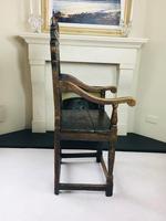 Rare English Charles II Oak Wainscot Armchair Likely to be from Battle Abbey c.1660-1685 (6 of 20) Rare English Charles II Oak Wainscot Armchair Likely to be from Battle Abbey c.1660-1685 (6 of 20)