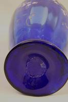 Large Late Victorian Bristol Blue Glass Vase (3 of 5) Large Late Victorian Bristol Blue Glass Vase (3 of 5)