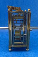 Early Gilt Brass 8 Day Carriage Clock (8 of 13) Early Gilt Brass 8 Day Carriage Clock (8 of 13)