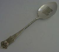Rare Wells Cathedral Antique Sterling Silver Souvenir Jam Spoon 1910 Edwardian (2 of 7) Rare Wells Cathedral Antique Sterling Silver Souvenir Jam Spoon 1910 Edwardian (2 of 7)