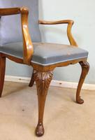 Set of Six Antique Queen Anne Style Walnut Dining Chairs (6 of 15) Set of Six Antique Queen Anne Style Walnut Dining Chairs (6 of 15)