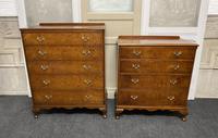 Queen Anne Burr Walnut Chest of 4 Drawers (12 of 12) Queen Anne Burr Walnut Chest of 4 Drawers (12 of 12)
