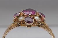 Victorian Garnet & Pearl Mourning Ring (2 of 2)