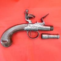Richards Queen Anne Barrel Flintlock Pistol (4 of 4) Richards Queen Anne Barrel Flintlock Pistol (4 of 4)