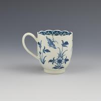 First Period Worcester Porcelain Scalloped Peony Coffee Cup c.1765-1770 (5 of 8) First Period Worcester Porcelain Scalloped Peony Coffee Cup c.1765-1770 (5 of 8)