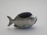 Edwardian Novelty Silver Fish Pin Cushion, Lr110521 (3 of 11) Edwardian Novelty Silver Fish Pin Cushion, Lr110521 (3 of 11)