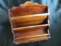 Edwardian Mahogany Desk Organiser / Letter / Bills Rack (2 of 6) Edwardian Mahogany Desk Organiser / Letter / Bills Rack (2 of 6)