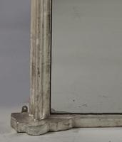 Large English Victorian Silvered Overmantle Mirror (5 of 6) Large English Victorian Silvered Overmantle Mirror (5 of 6)