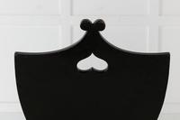 Set of Four 19th Century English Ebonised Hall Chairs (3 of 6) Set of Four 19th Century English Ebonised Hall Chairs (3 of 6)