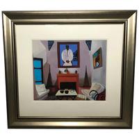 Fine Art Painting Title "The Portrait" Home Interior Scene Listed Paul Darby (12 of 12) Fine Art Painting Title "The Portrait" Home Interior Scene Listed Paul Darby (12 of 12)