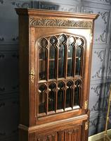Gothic Style Oak Corner Cabinet (9 of 14) Gothic Style Oak Corner Cabinet (9 of 14)