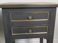 Antique Pair of Painted Bedside Cabinets Brass Mounts (5 of 8) Antique Pair of Painted Bedside Cabinets Brass Mounts (5 of 8)