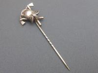 Victorian Silver Firemans Helmet and Axe Stickpin (5 of 5) Victorian Silver Firemans Helmet and Axe Stickpin (5 of 5)