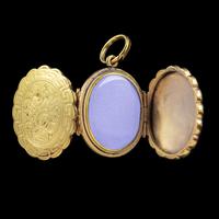 Antique Victorian Family Floral Locket 9ct Gold c.1900 (4 of 7) Antique Victorian Family Floral Locket 9ct Gold c.1900 (4 of 7)