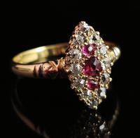 Victorian Ruby & Diamond Navette Ring (14 of 14) Victorian Ruby & Diamond Navette Ring (14 of 14)
