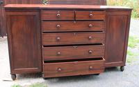 1900's Mahogany Wardrobe with Central Bank Drawers (3 of 5) 1900's Mahogany Wardrobe with Central Bank Drawers (3 of 5)