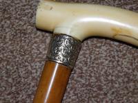 Antique Repousse Gold Plate Walking / Dress Cane with Derby Handle - 90cm (13 of 14) Antique Repousse Gold Plate Walking / Dress Cane with Derby Handle - 90cm (13 of 14)