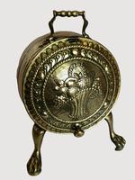 Quality Antique Victorian Ornate Brass Coal Bucket (14 of 15) Quality Antique Victorian Ornate Brass Coal Bucket (14 of 15)