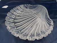 Old Bohemian Shell-shaped Glass Dish (2 of 4) Old Bohemian Shell-shaped Glass Dish (2 of 4)