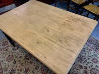 Antique Victorian Pine Farmhouse Table with Drawer (6 of 16) Antique Victorian Pine Farmhouse Table with Drawer (6 of 16)