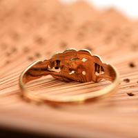 The Antique Heart Set Rose Diamond & Amethyst Ring (6 of 6) The Antique Heart Set Rose Diamond & Amethyst Ring (6 of 6)