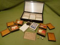 French Inlaid Rosewood Games Box + Accessories c.1880 (9 of 11) French Inlaid Rosewood Games Box + Accessories c.1880 (9 of 11)