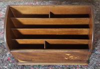 Edwardian Inlaid Mahogany Letter Rack / Correspondence Box (6 of 9) Edwardian Inlaid Mahogany Letter Rack / Correspondence Box (6 of 9)