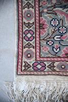 Pink Floral Eastern Wool Runner (4 of 12) Pink Floral Eastern Wool Runner (4 of 12)