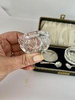 Cut Crystal Salts c.1930 (3 of 5) Cut Crystal Salts c.1930 (3 of 5)
