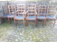 Heals lattice back set of chairs . (5 of 6) Heals lattice back set of chairs . (5 of 6)