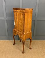 Burr Walnut Cupboard on Stand (15 of 15) Burr Walnut Cupboard on Stand (15 of 15)
