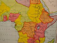 Large University Chart “Physical Map of Africa” by Bacon (6 of 11) Large University Chart “Physical Map of Africa” by Bacon (6 of 11)