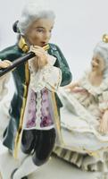 Dresden Germany Porcelain Figurine Musicians Playing Piano & Flute (7 of 9) Dresden Germany Porcelain Figurine Musicians Playing Piano & Flute (7 of 9)