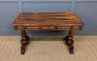 Early Victorian Rosewood Library Table (4 of 15) Early Victorian Rosewood Library Table (4 of 15)