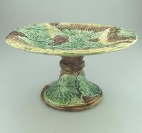 Attractive Majolica Pottery Cabbage Ware Comport / Tazza 19th Century (2 of 6) Attractive Majolica Pottery Cabbage Ware Comport / Tazza 19th Century (2 of 6)