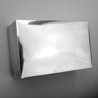 Plain Good Sized Solid Silver Curved Top Cigarette Box c.1913 (3 of 10) Plain Good Sized Solid Silver Curved Top Cigarette Box c.1913 (3 of 10)