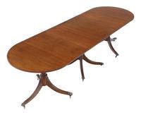 Mahogany Extending Pedestal Dining Table (2 of 9) Mahogany Extending Pedestal Dining Table (2 of 9)