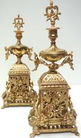 Impressive Antique Candelabra 8-day Clock Set French Striking Rococo Ormolu Bronze Mantel Clock (6 of 15) Impressive Antique Candelabra 8-day Clock Set French Striking Rococo Ormolu Bronze Mantel Clock (6 of 15)