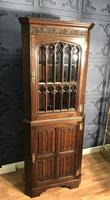 Gothic Style Oak Corner Cabinet (6 of 14) Gothic Style Oak Corner Cabinet (6 of 14)