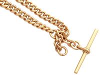 9ct Yellow Gold Double Albert Watch Chain - 1925 (2 of 12) 9ct Yellow Gold Double Albert Watch Chain - 1925 (2 of 12)