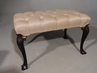 Pair of Early 20th Century Mahogany Stools (3 of 6) Pair of Early 20th Century Mahogany Stools (3 of 6)