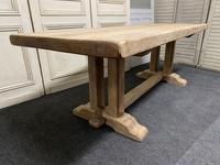French Bleached Oak Farmhouse Dining Table (8 of 15) French Bleached Oak Farmhouse Dining Table (8 of 15)