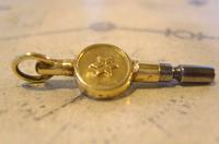 Antique Pocket Watch Chain Fob 1890s Brass & Steel Swivel Key Size 7 (7 of 8) Antique Pocket Watch Chain Fob 1890s Brass & Steel Swivel Key Size 7 (7 of 8)