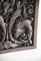 Carved Wood Ornamental Plaque (8 of 11) Carved Wood Ornamental Plaque (8 of 11)