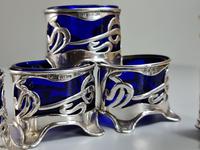 Stunning Levi & Salaman HM Silver Art Nouveau 5 x Piece Cruet c.1902 (7 of 10) Stunning Levi & Salaman HM Silver Art Nouveau 5 x Piece Cruet c.1902 (7 of 10)